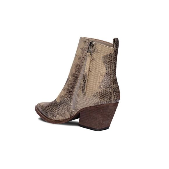 Free People x  Golo Opal Western Snakeprint Ankle Boots $275 Sz 36 - Picture 11 of 13